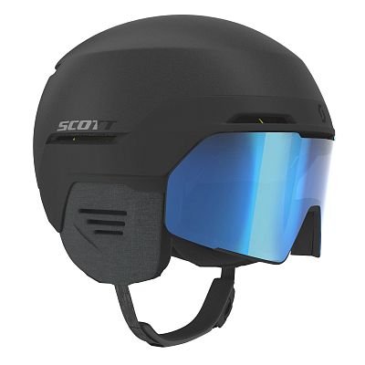Превью Шлем горнолыжный Шлем горнолыжный SCOTT Blend Plus LS Granite Black (403201-6922)